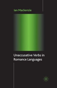 portada Unaccusative Verbs in Romance Languages (en Inglés)