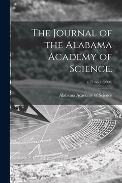portada The Journal of the Alabama Academy of Science.; v.71: no.4 (2000)