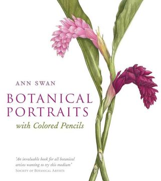 portada Botanical Portraits With Colored Pencils 