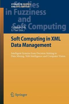 portada soft computing in xml data management: intelligent systems from decision making to data mining, web intelligence and computer vision (in English)
