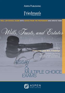 portada friedman's practice series: wills, trusts and estates (en Inglés)