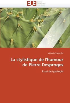 portada La Stylistique de L'Humour de Pierre Desproges