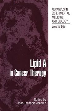 portada lipid a in cancer therapy (en Inglés)