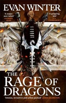 portada The Rage of Dragons: The Burning, Book one (en Inglés)