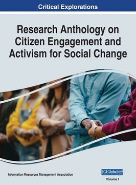 portada Research Anthology on Citizen Engagement and Activism for Social Change, VOL 1 (en Inglés)