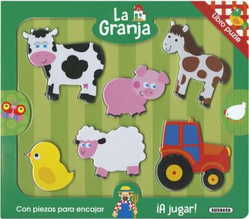 portada Mi Primer Libro Puzle. La Granja (a Partir de 3 Años) (in Spanish)