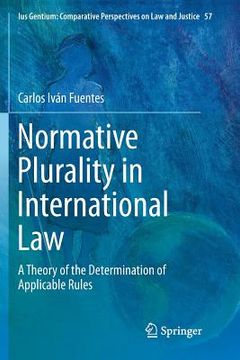 portada Normative Plurality in International Law: A Theory of the Determination of Applicable Rules (en Inglés)
