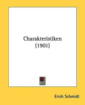 portada charakteristiken (1901) (en Inglés)
