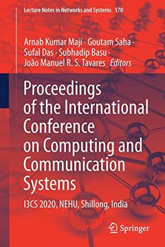 portada Proceedings of the International Conference on Computing and Communication Systems: I3Cs 2020, Nehu, Shillong, India: 170 (Lecture Notes in Networks and Systems) 