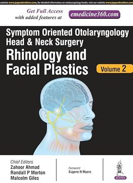 portada Symptom Oriented Approach to Otorhinolaryngology, Volume 2 de Zahoor Ahmed(Jp Medical Ltd)