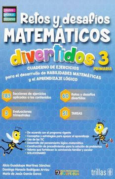 portada Retos y Desafios Matematicos Divertidos 3. Primaria / 3 ed.