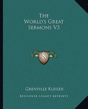portada the world's great sermons v3 (en Inglés)