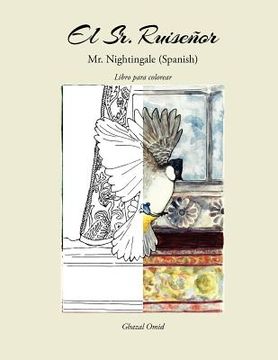portada mr. nighthingale (companion coloring book- spanish edition)
