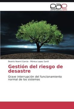 portada Gestión del riesgo de desastre: Grave interrupción del funcionamiento normal de los sistemas (Spanish Edition)