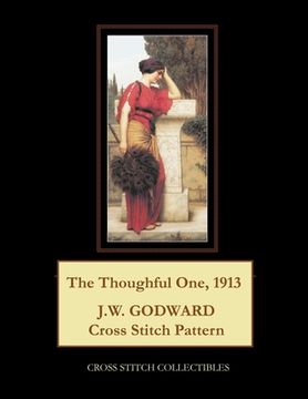 portada The Thoughtful One, 1913: J. W. Godward Cross Stitch Pattern (in English)