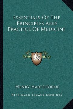 portada essentials of the principles and practice of medicine (in English)