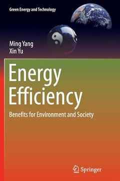 portada Energy Efficiency: Benefits for Environment and Society (en Inglés)