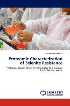 portada proteomic characterization of selenite resistance (en Inglés)