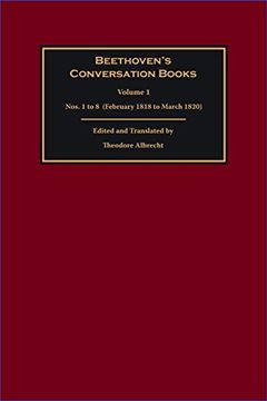 portada Beethoven's Conversation Books: Nos. 1 to 8 (February 1818 to March 1820) 
