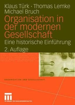 portada organisation in der modernen gesellschaft (en Alemán)
