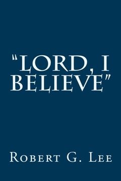 portada "Lord, I Believe"