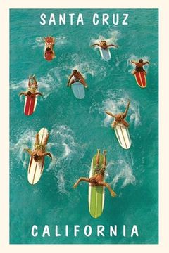 portada The Vintage Journal Surfers from Above, Santa Cruz, California