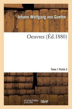 portada Oeuvres Tome 1 Partie 2 (Litterature) (French Edition)
