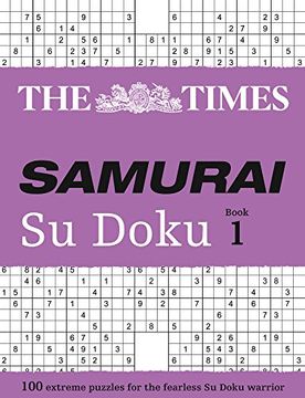 portada The Times Samurai Su Doku (en Inglés)