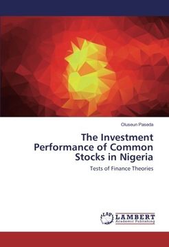 portada The Investment Performance of Common Stocks in Nigeria: Tests of Finance Theories