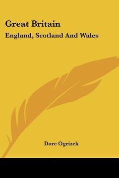 portada great britain: england, scotland and wales (in English)