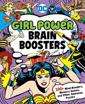 portada Girl Power Brain Boosters (dc Super Heroes) (en Inglés)