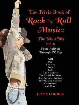 portada the trivia book of rock 'n' roll music: the '80s & '90s
