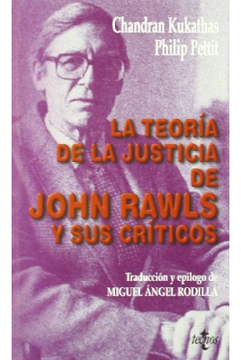 portada La Teoría de la Justicia de John Rawls y sus Críticos