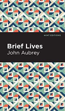portada Brief Lives (Mint Editions) (in English)