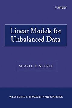 portada Linear Models for Unbalanced Data (en Inglés)
