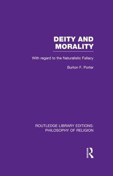 portada Deity and Morality: With Regard to the Naturalistic Fallacy