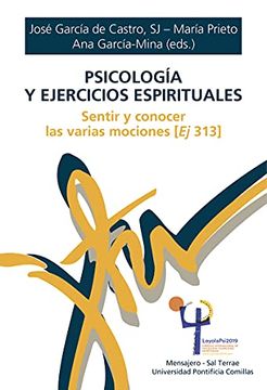 portada Psicología y Ejercicios Espirituales. Sentir y Conocer las Varias Mociones: 80 (Manresa) (in Spanish)