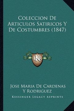 portada Coleccion de Articulos Satiricos y de Costumbres (1847)