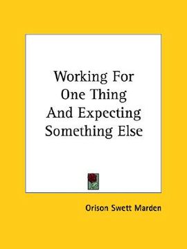 portada working for one thing and expecting something else