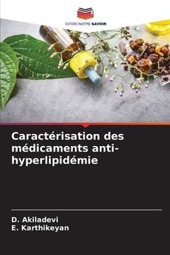 portada Caractérisation des médicaments anti-hyperlipidémie (en Francés)