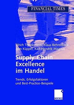 portada Supply Chain Excellence im Handel: Trends, Erfolgsfaktoren und Best-Practice-Beispiele (en Alemán)