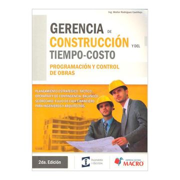 portada Gerencia de Construcción y del Tiempo - Costo (in Spanish)