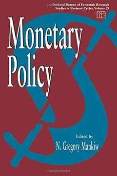 portada Monetary Policy (National Bureau of Economic Research Studies in Business Cycles) (in English)