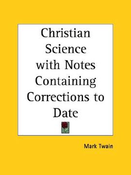 portada christian science with notes containing corrections to date