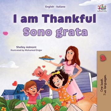 portada I am Thankful (English Italian Bilingual Children's Book) (en Italiano)