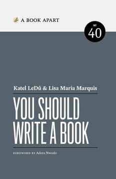 portada You Should Write a Book (en Inglés)