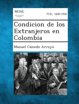 portada Condicion de Los Extranjeros En Colombia