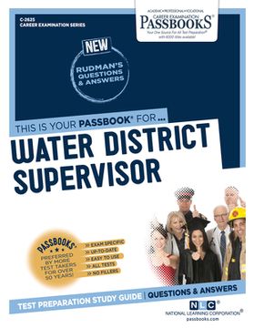 portada Water District Supervisor (C-2625): Passbooks Study Guide Volume 2625