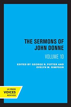 portada The Sermons of John Donne, Volume x (en Inglés)
