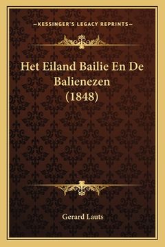 portada Het Eiland Bailie En De Balienezen (1848)